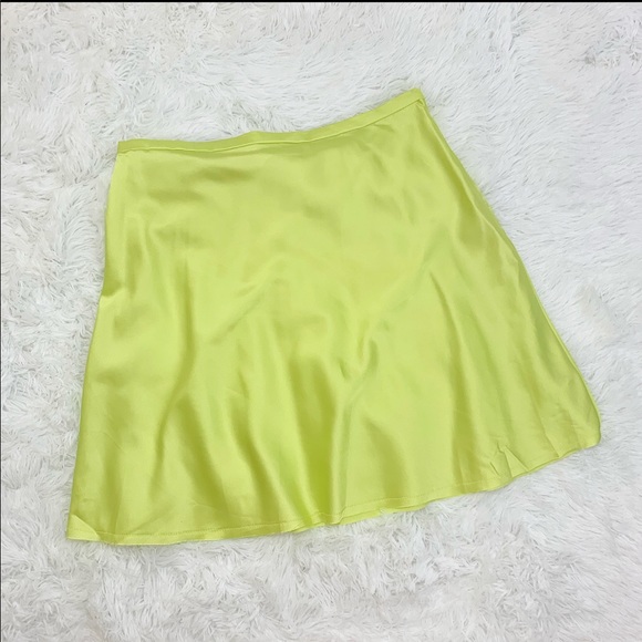 'Cindy' Satin Mini Skirt - Picture 7 of 10